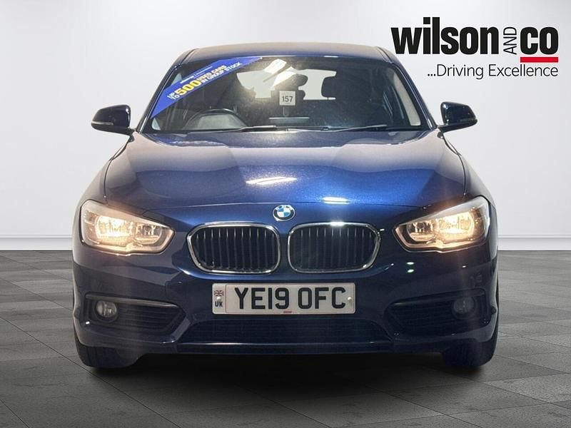 Used BMW 118 Comfort Edition 136 HP (100 kW) 2019 Blue Hatchback