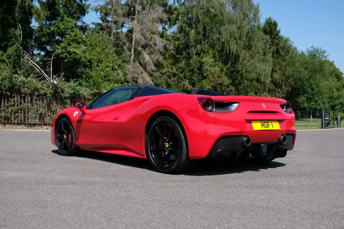 Used Ferrari 488 670 HP (492 kW) 2017 Red