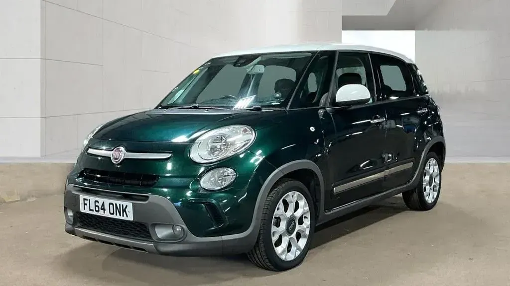Used Fiat 500L Trekking 105 HP (77 kW) 2014 Green MPV