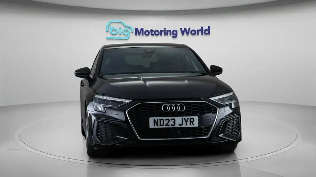 Used Audi A3 Sportback S-Line 110 HP (80 kW) 2023 Black Hatchback