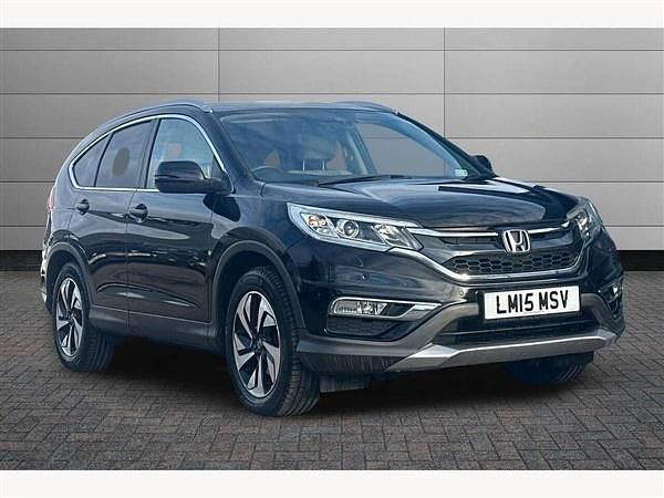 Black Used 2015 Honda CR-V EX SUV | £10,250 (Fair price) - Image 1/2