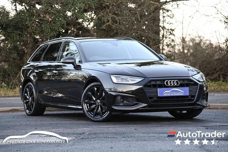 Black Used 2021 Audi A4 Sport Estate | £14,799 (Good price) - Image 1/4