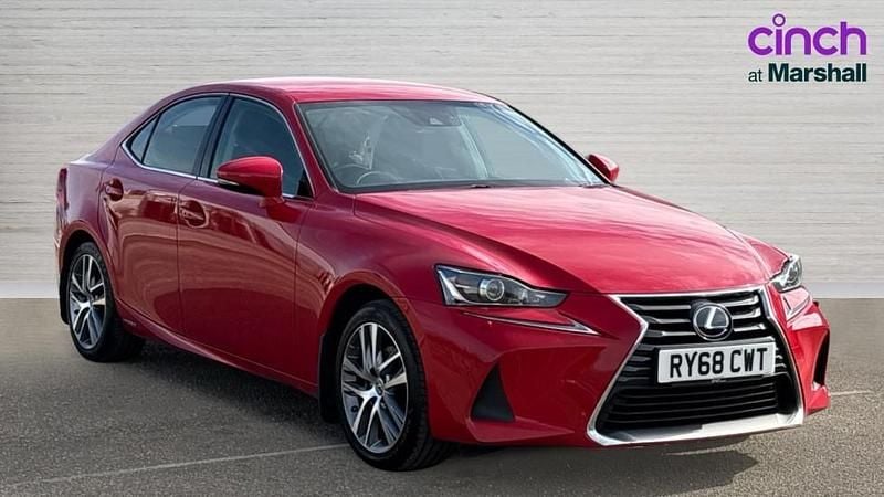 Used Lexus IS300h Executive Line 223 HP (164 kW) 2019 Red