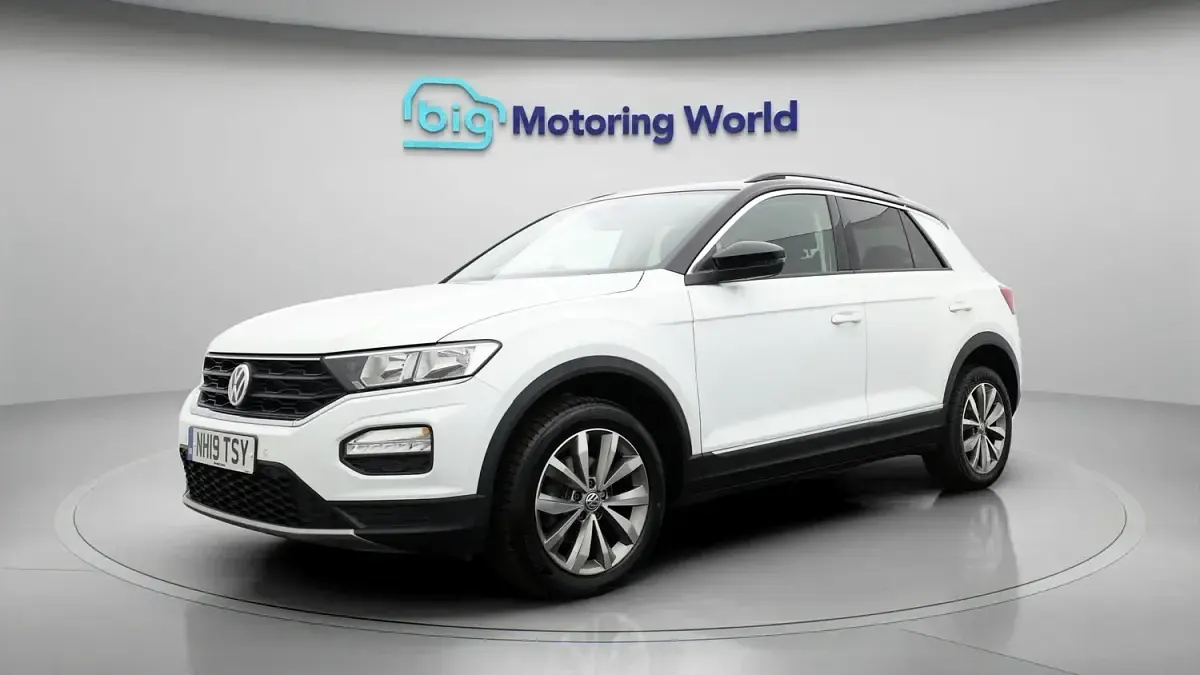 Used VW T-Roc Design 116 HP (85 kW) 2019 White SUV