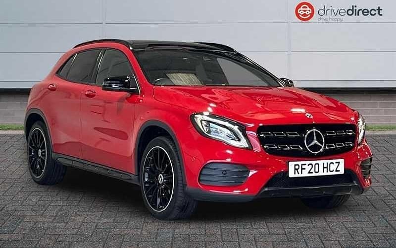 Used Mercedes GLA200 AMG line 156 HP (114 kW) 2020 Red SUV