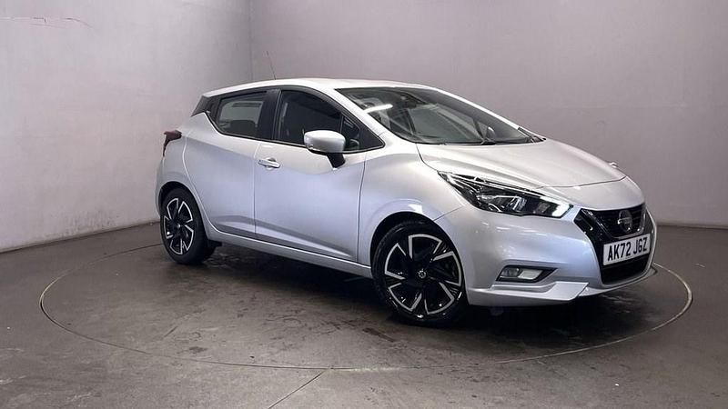Silver Used 2022 Nissan Micra Acenta Hatchback | £12,999 (Fair price) - Image 1/4