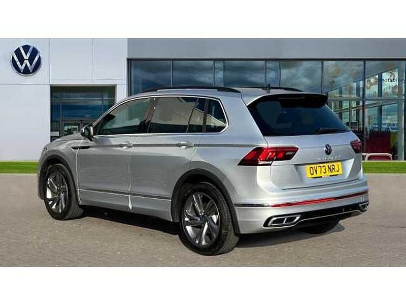 Used VW Tiguan R-line Edition 150 HP (110 kW) 2023 Reflex silver metallic SUV