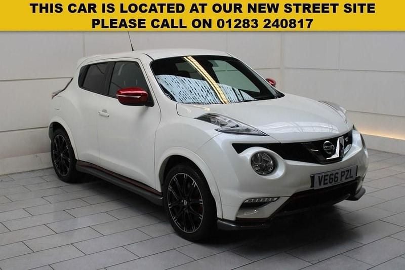 White Used 2016 Nissan Juke Nismo RS SUV | £10,900 (Expensive) - Image 1/3