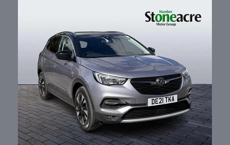 Grey Used 2021 Vauxhall Grandland X Edition SUV | £12,995 (Good price) - Image 1/4