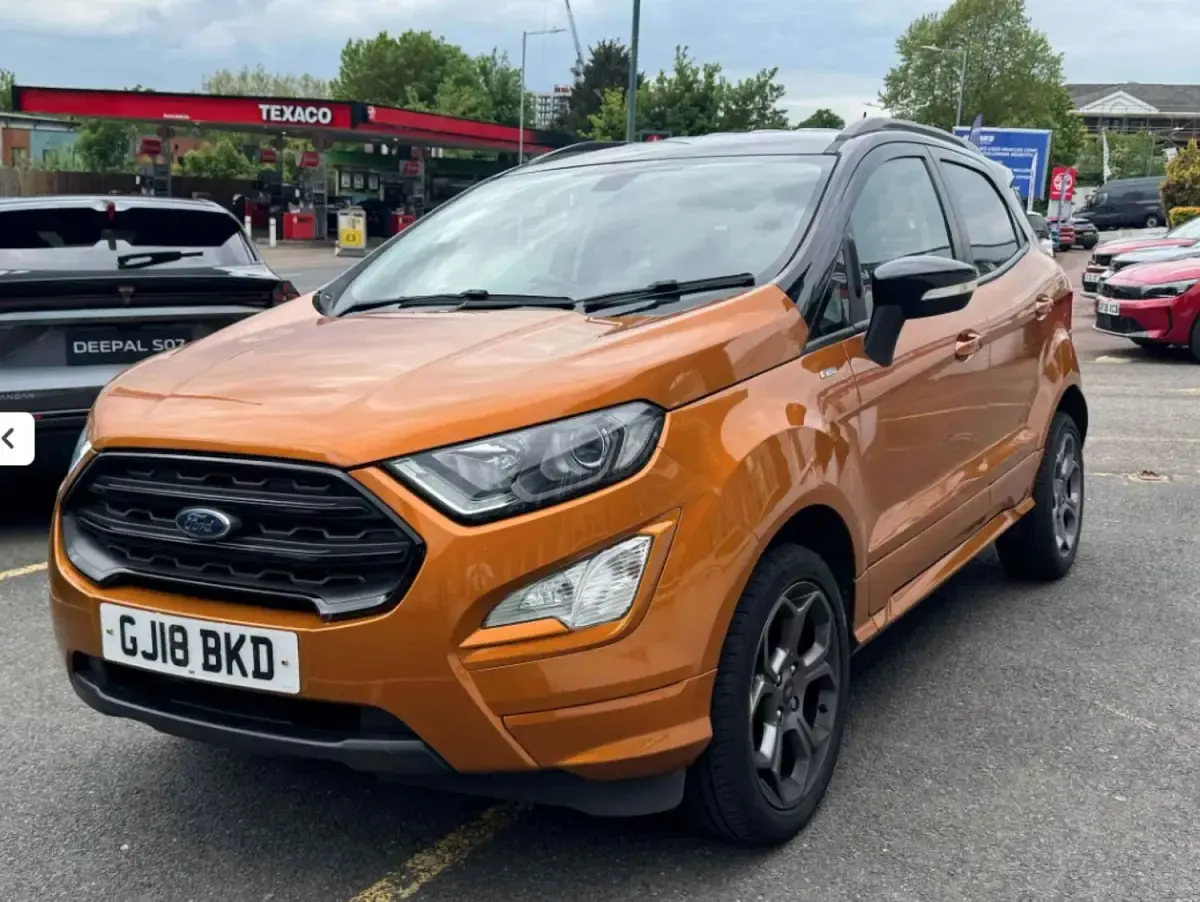 Second-hand Ford Ecosport ST-Line 125 CP (91 kW) 2018 Portocaliu SUV