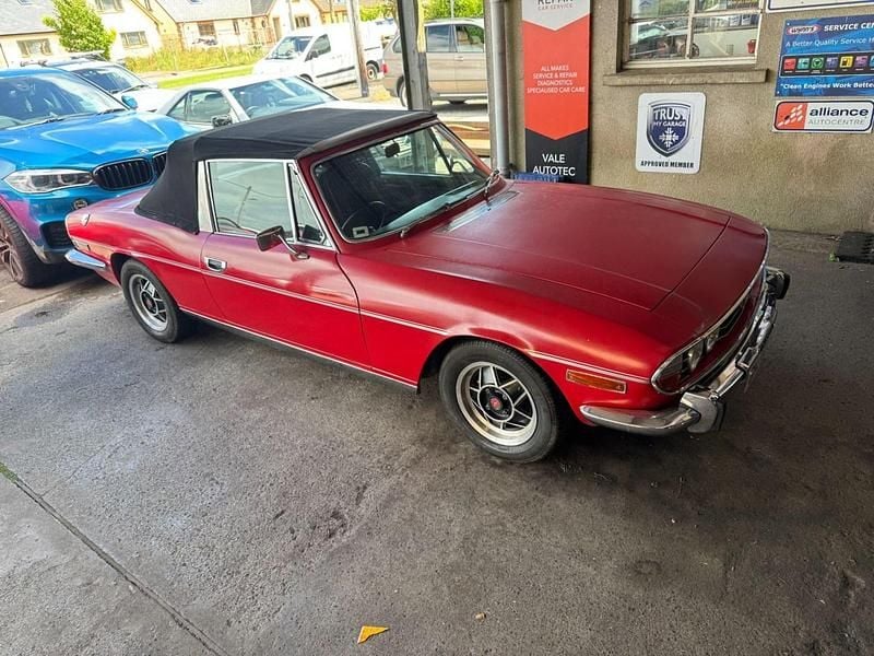 Used Triumph Stag 1974 Red Cabriolet