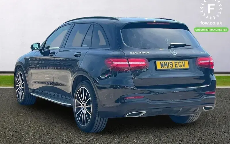 Used Mercedes GLC220 Active 170 HP (125 kW) 2019 Black SUV