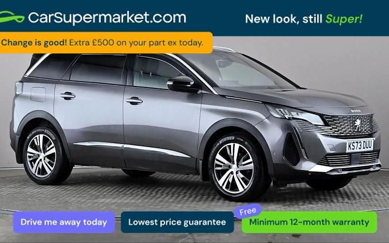 Used Peugeot 5008 Allure+ 131 HP (96 kW) 2023 Grey SUV