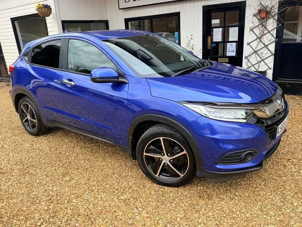 Used Honda HR-V SE 130 HP (95 kW) 2019 Blue SUV
