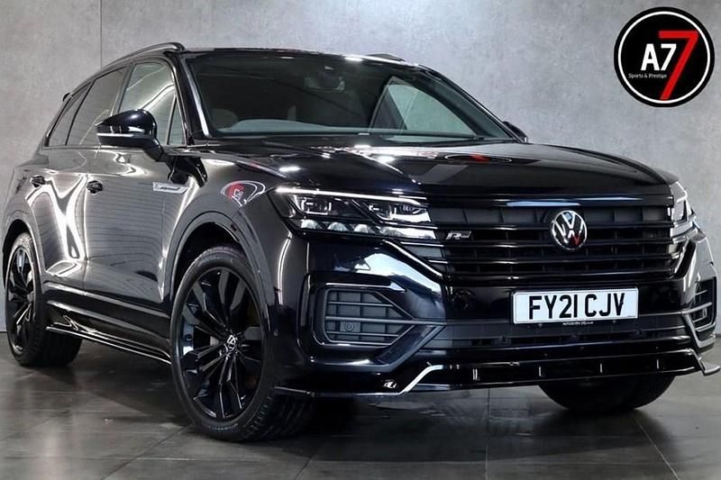 Black Used 2021 VW Touareg Black Edition SUV | £38,990 (Fair price) - Image 1/1