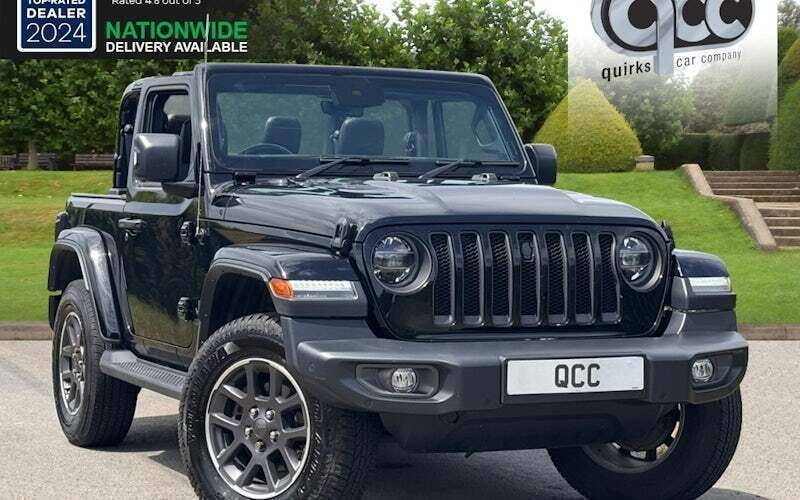 Black Used 2021 Jeep Wrangler 80th Anniversary SUV | £38,950 (Good price) - Image 1/4