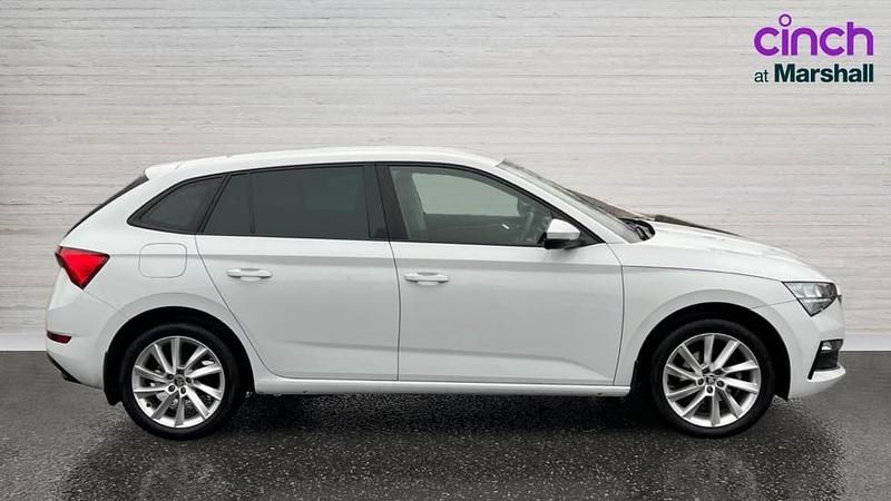 Used Skoda Scala Monte Carlo 110 HP (80 kW) 2023 White Hatchback
