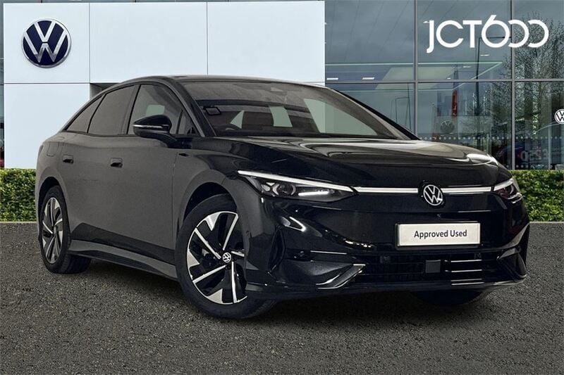 Black New 2025 VW ID.7 Pro Sedan | £33,747 - Image 1/4