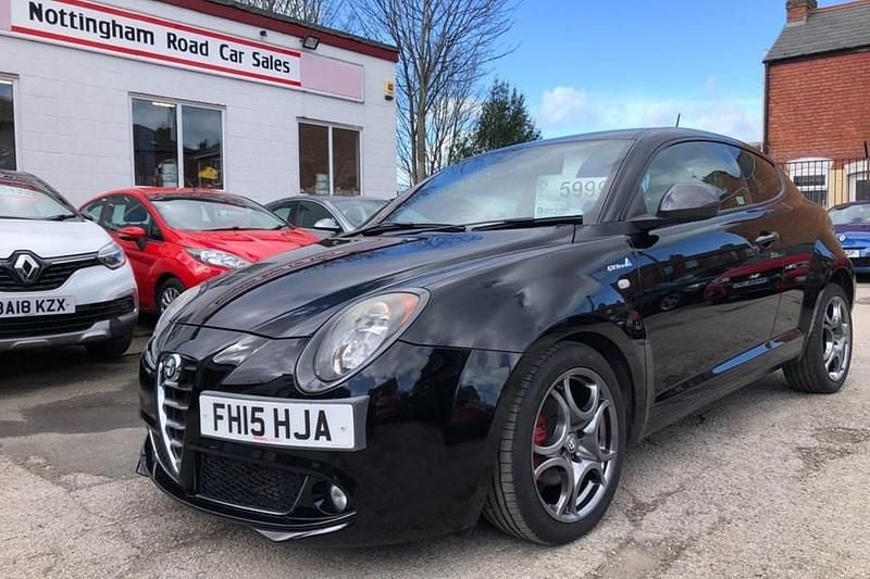 Used Alfa Romeo MiTo Quadrifoglio Verde 2015 Black Hatchback