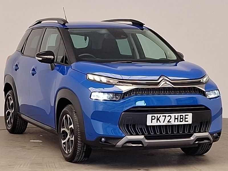 Blue Used 2022 Citroën C3 Aircross PureTech SUV | £14,798 (Fair price) - Image 1/4