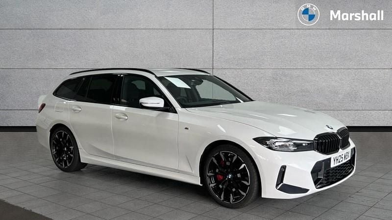 White Used 2025 BMW 320 M Sport Estate | £35,726 (A bit pricey) - Image 1/4