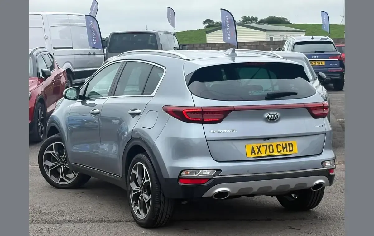 Used Kia Sportage GT-Line 134 HP (98 kW) 2021 Silver SUV