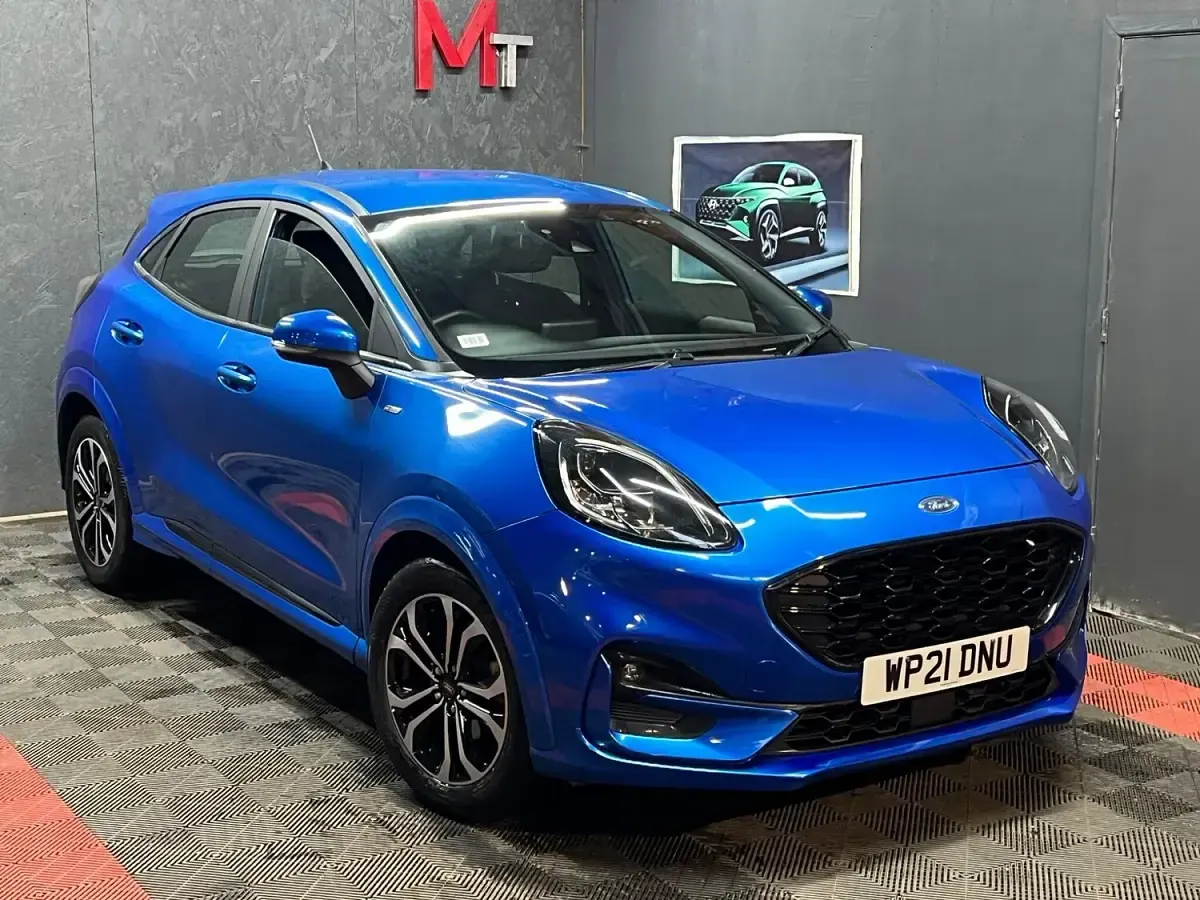 Used Ford Puma ST-Line 125 HP (91 kW) 2021 Blue SUV