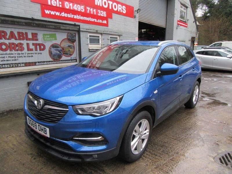 Gebraucht Vauxhall Grandland X 130 PS (95 kW) 2019 Blau SUV
