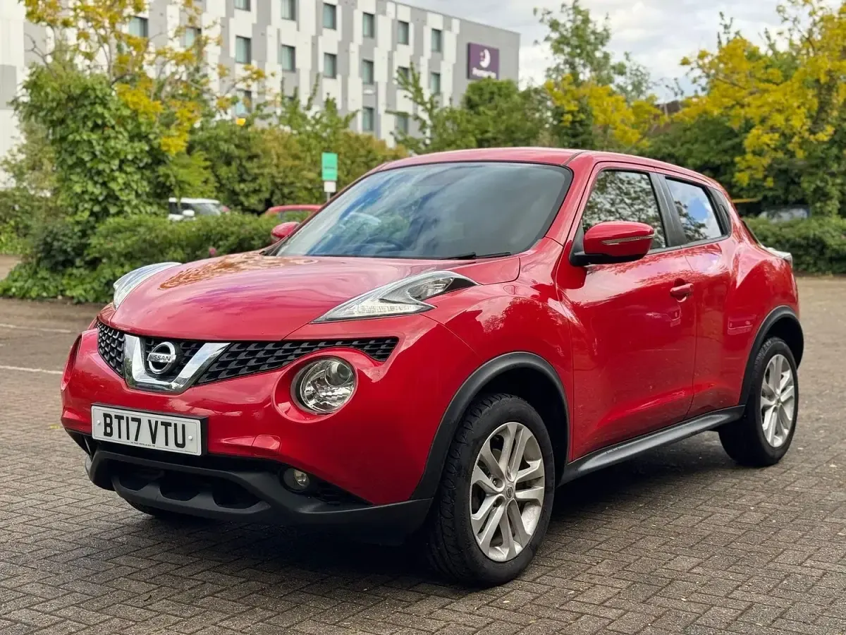Used Nissan Juke Acenta 2017 Red SUV
