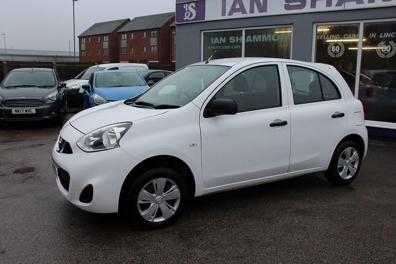 Used Nissan Micra Visia 2015 White Hatchback