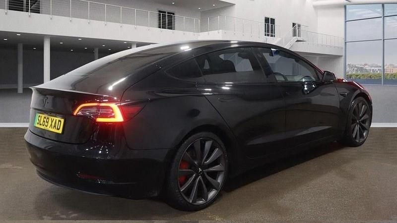 Used Tesla Model 3 Performance 330 kW (449 HP) 2019 Black Sedan