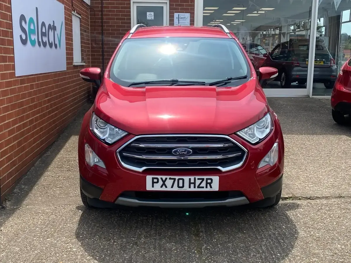 Used Ford Ecosport Titanium 125 HP (91 kW) 2020 Red SUV