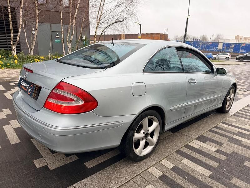 Used Mercedes CLK320 Avantgarde 2005 Silver Coupe
