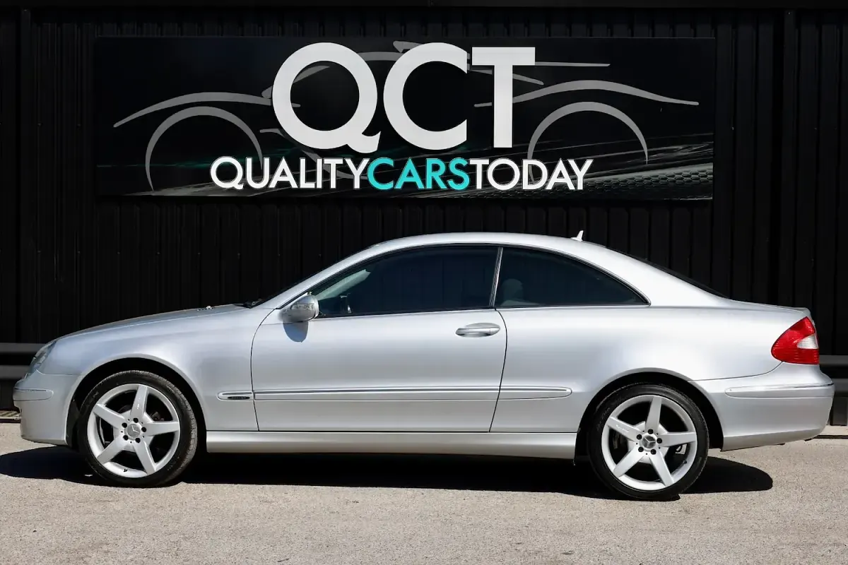 Used Mercedes CLK220 Elegance 2009 Silver Coupe
