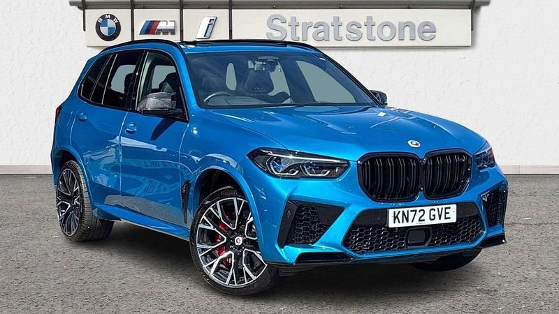 Atlantis metallic Used 2022 BMW X5 M Competition Edition SUV | £76,950 (Expensive) - Image 1/3