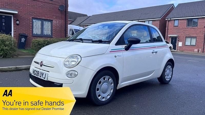 Used Fiat 500 Pop 2008 White Hatchback
