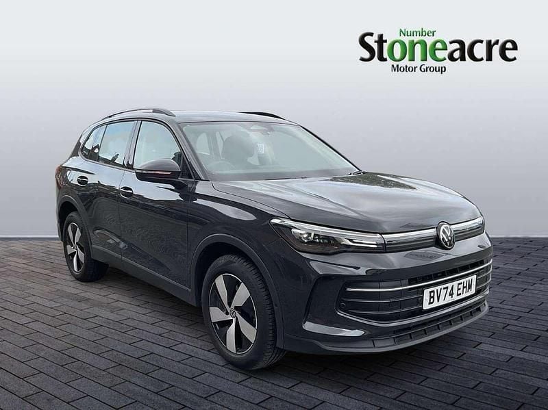 Grey New 2024 VW Tiguan Life SUV | £30,995 (Super price) - Image 1/4