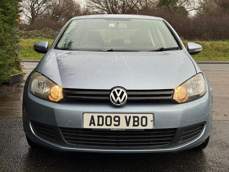 Used VW Golf VI S 2009 Blue Hatchback