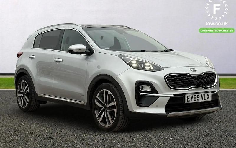Silver Used 2019 Kia Sportage 3 SUV | £18,799 (Fair price) - Image 1/4