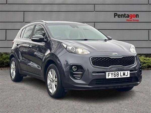Silver Used 2018 Kia Sportage 2 SUV | £9,995 (Fair price) - Image 1/1
