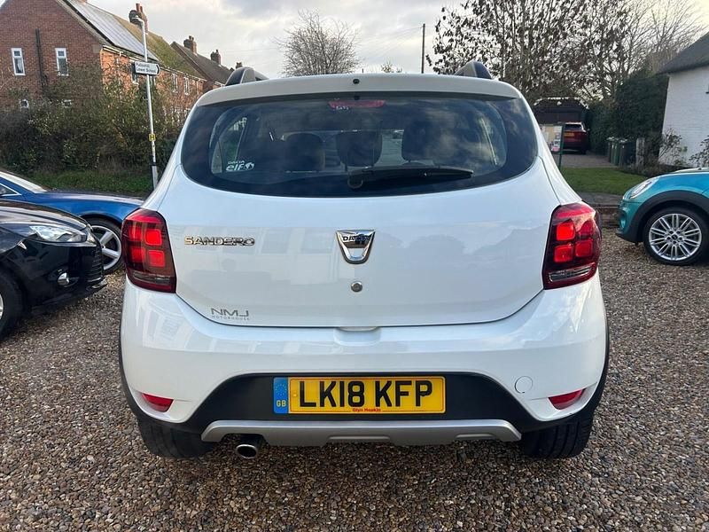 Used Dacia Sandero Ambiance 2018 White Hatchback
