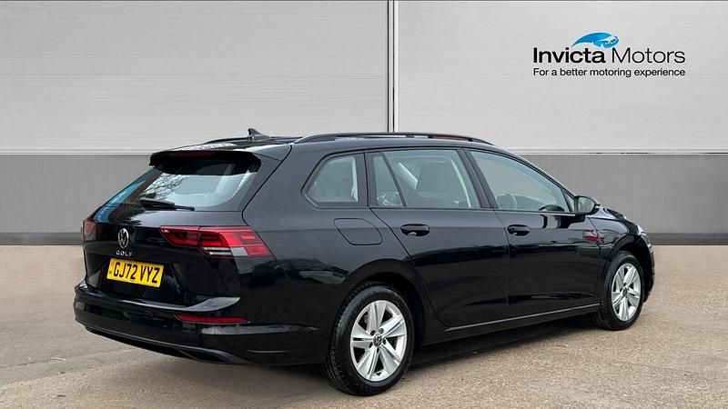 Used VW Golf VIII Life 150 HP (110 kW) 2022 Black Estate