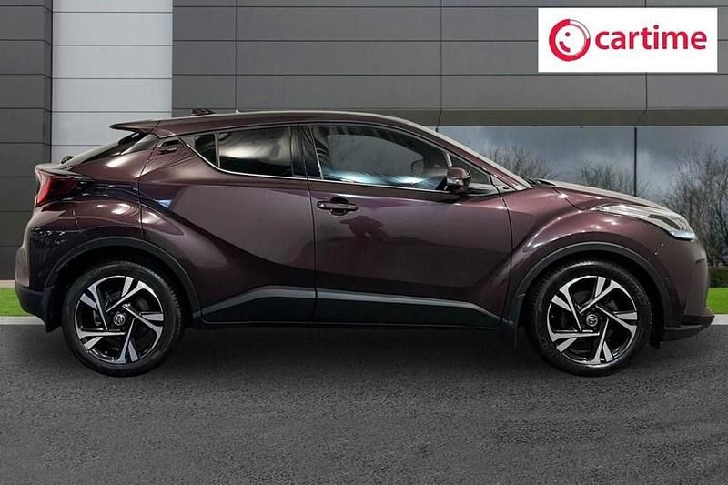 Used Toyota C-HR Design 122 HP (89 kW) 2022 Mauve/purple SUV
