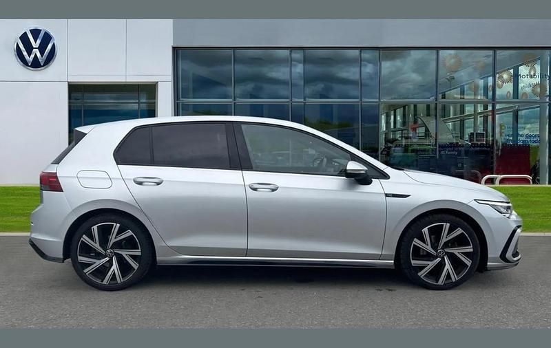 Used VW Golf VIII R-line 147 HP (108 kW) 2020 Silver Hatchback