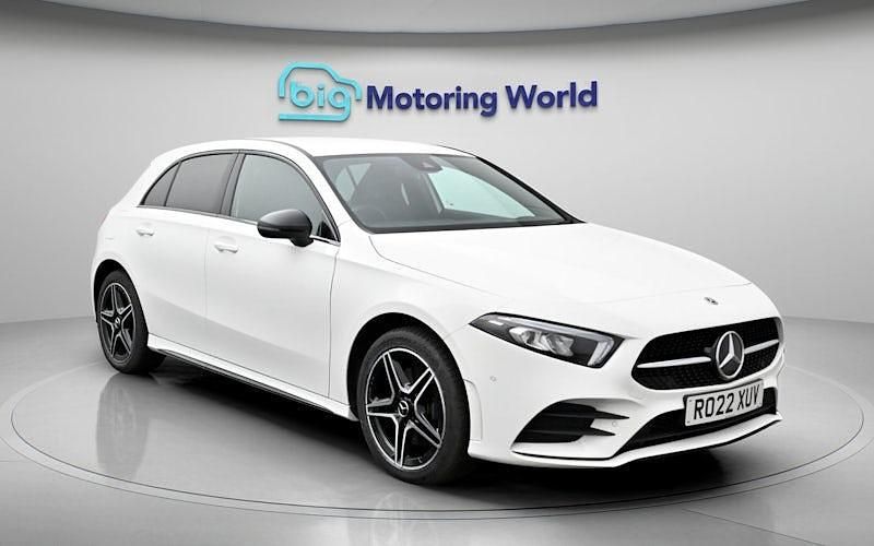 Used Mercedes A250 Executive 259 HP (190 kW) 2022 White Hatchback