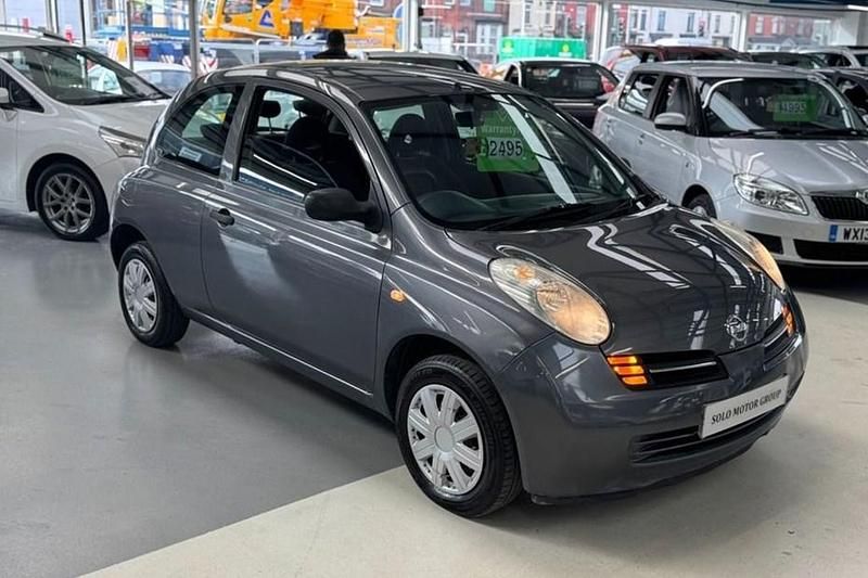 Used Nissan Micra S 79 HP (58 kW) 2003 Grey Hatchback