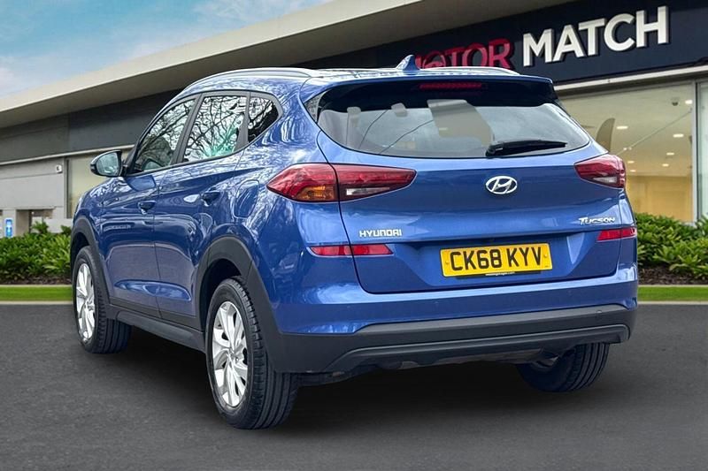 Used Hyundai Tucson SE 2018 Blue SUV