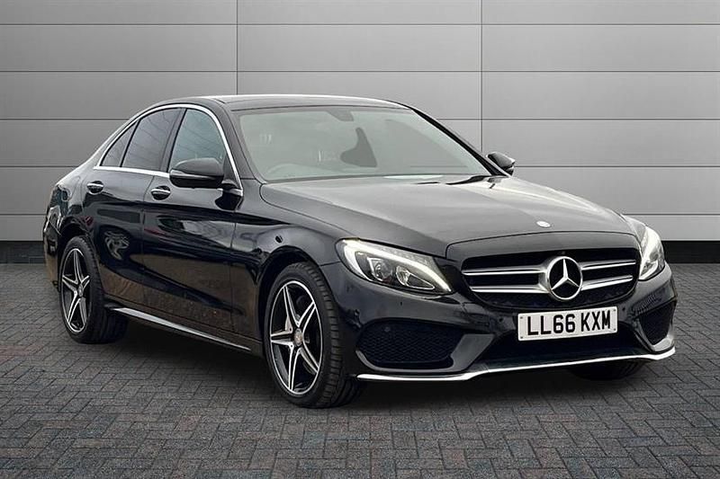 Used Mercedes C250 AMG Line Premium 204 HP (150 kW) 2016 Black Sedan