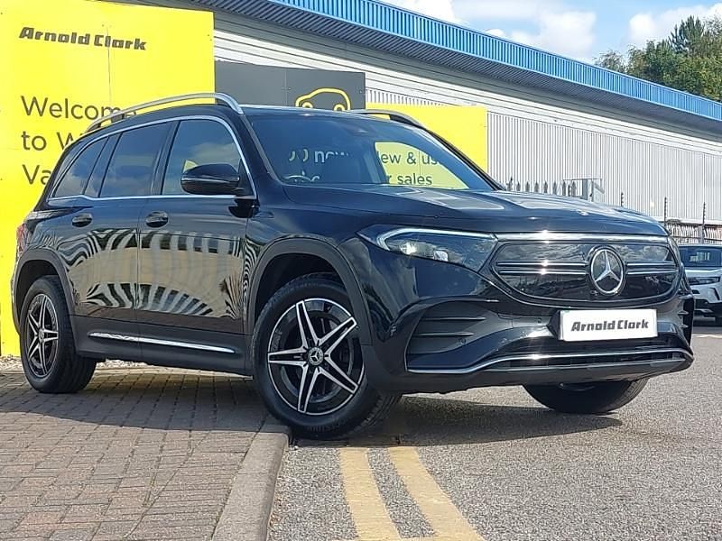 Black Used 2022 Mercedes EQB350 AMG line SUV | £26,498 (Fair price) - Image 1/4