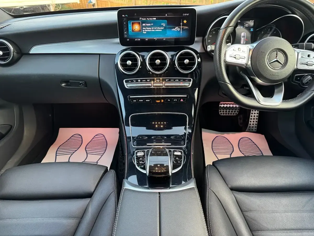 Used Mercedes C220 AMG Line Premium 2019 Blue Estate